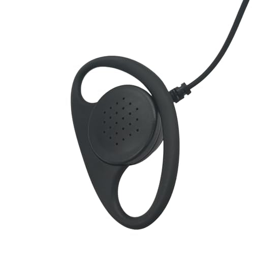 D Shape Earpiece for Motorola Radio Sl300 Tlk100 SL7550 SL7580 SL3500e SL8550 SL8050 SL1M SL1K