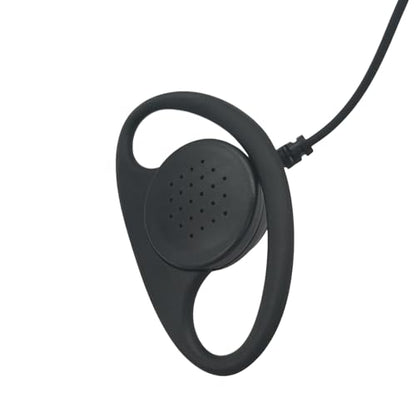 D Shape Earpiece for Motorola Radio Sl300 Tlk100 SL7550 SL7580 SL3500e SL8550 SL8050 SL1M SL1K