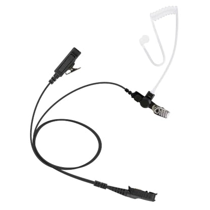 BCT22-AX 2-Wire Surveillance Acoustic Tube Earpiece with PTT Mic Compatible with Motorola Radio R5 XPR 3300e XPR3500 XPR3300 XPR3300e XPR3500e XPR3300 XPR3500 - size: 1 Piece