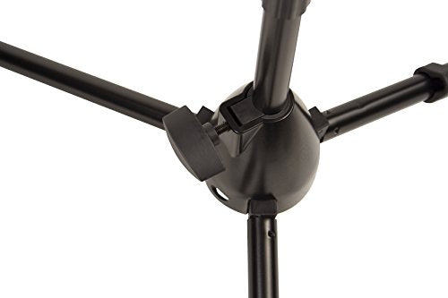 JS-MCFB50 JamStands Low-Profile Mic Stand w/Boom - size: Short, style: Fixed Boom, Tripod Base