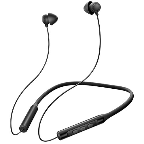 Hearprotek Wireless Lightweight Sleeping Headphones, Neckband Bluetooth 5.4 Wireless Sleep in-Ear Earbuds, Ultra Soft Portable Sleep Headphones for Side Sleepers, Working, Relaxing