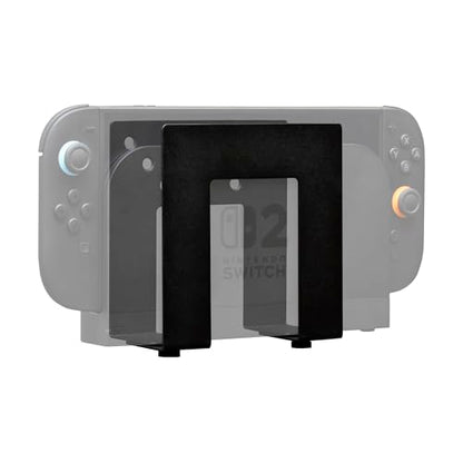 HIDEit Mounts Uni-SW - Nintendo Switch 2 Wall Mount – American Company - Quality Steel Holder for Switch 2 Console & Deck - Universal VESA Compatible Modem, Router & Cable Box - size: Small Wide