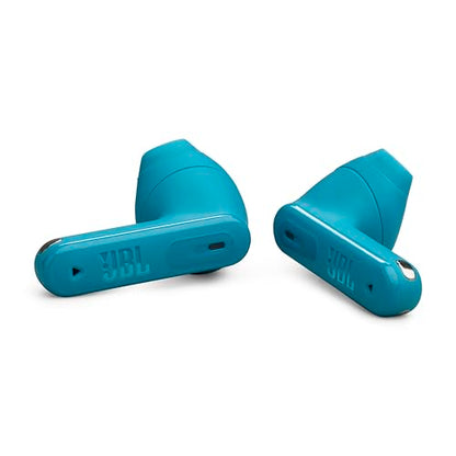 JBL Tune Flex 2 - True Wireless Noise Cancelling Earbuds Spatial Sound and Smart Ambient Technology, 6 mics for Perfect Calls, up to 48Hrs of Playback, IP54 Dust & Water Resistant (Teal) (Renewed) - color: Teal