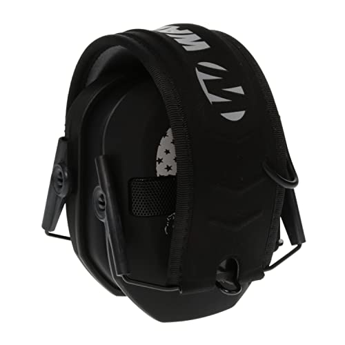 Walker's Razor Slim Electronic Earmuffs | Protective Case - color: Flag