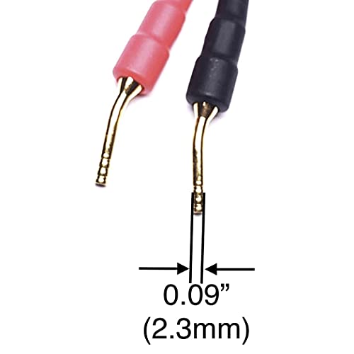 CNCESS CESS-162 Pin Banana Plug to 4mm Female Banana Jack/Speaker Wire, 4 Pack (Screw-Type to 4mm) - style: Screw-type to 4mm