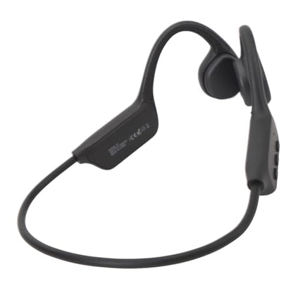 Bone Conduction Headphones, Open Ear IPX8 Water Proof Swimming Earphone, Lightweight Sports Noise Cancellation Headset for Running Cycling
