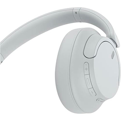 Sony WH-CH720NW Noise Canceling Wireless Bluetooth Headphones - Built-in Microphone - up to 35 Hours Battery Life and Quick Charge - Matte White - color: White