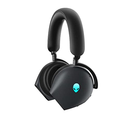 Alienware AW920H Tri-Mode Wireless Gaming Headset - Dolby Atmos Virtual Surround Sound, Active Noise Cancelling, AI-driven Noise-Cancelling microphone, USB-C Wireless Dongle - Dark Side of the Moon