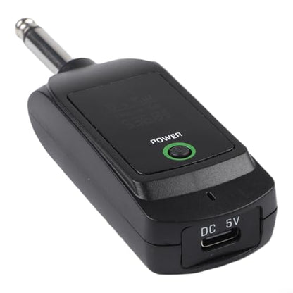FABULETTA Wireless XLR Microphone System, 2.4G Dynamic Mic Transmitter with 80m Range, Rechargeable for Live Stage, Church, and Public Speaking Events(1 in 2)