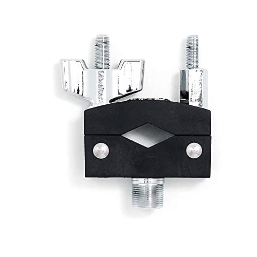 Gibraltar Hinged Microphone Clamp with Integrated Gooseneck Thread Mount, Compatible with 1/2 to 1-1/2 Inch Diameter Tubes, Durable Touring-Grade Construction, Drum Rack and Stand Attachment, (SC-DMM) - style: SC-DMM