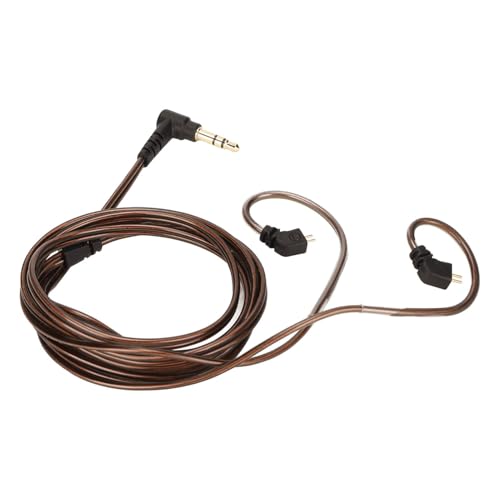SUNGOOYUE 120cm Bronze 2 Pin 0.78mm Headphone Cable for UE, CCA, TRN, QDC and Other Compatible Earphones