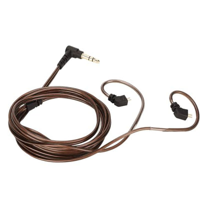 SUNGOOYUE 120cm Bronze 2 Pin 0.78mm Headphone Cable for UE, CCA, TRN, QDC and Other Compatible Earphones