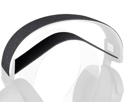 SOULWIT Headband Cover for SteelSeries Arctis 7/7+/7X/7X+/7P/7P+/9/9X/Pro/Prime Gaming Headsets, Replacement Headstrap Pad Repair Part - Black Line - color: Black Line