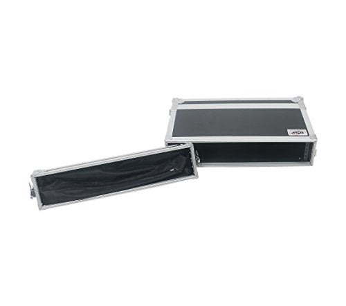 OSP Cases | ATA Road Case | 2-Space Effects Rack | 10" Deep | RC2U-10 - size: 2 Space, 10"