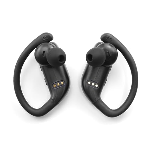 Replacement Silicone Ear Tips for bmani T16 / occiam T17 Earbuds | Compatible with TOZO T6 / TOZO T10 / TONEMAC N18 Earbuds, 9 Pairs (S/M/L, Black)
