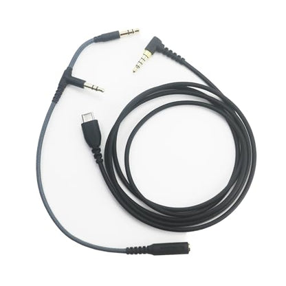 NewFantasia Replacement Audio Cable Compatible with SteelSeries Arctis Nova 3 Gaming Headset 2meters/6.6feet