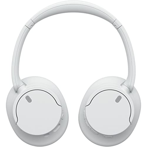 Sony WH-CH720NW Noise Canceling Wireless Bluetooth Headphones - Built-in Microphone - up to 35 Hours Battery Life and Quick Charge - Matte White - color: White
