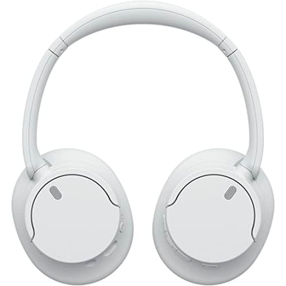 Sony WH-CH720NW Noise Canceling Wireless Bluetooth Headphones - Built-in Microphone - up to 35 Hours Battery Life and Quick Charge - Matte White - color: White