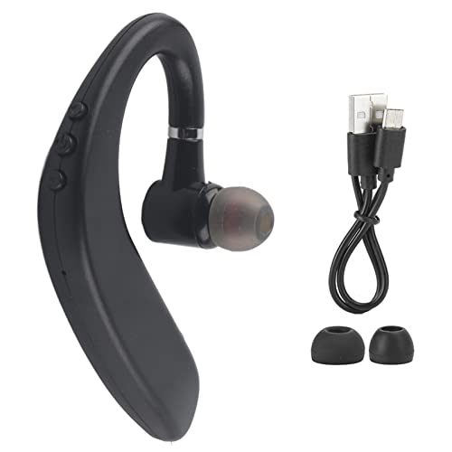 Yoidesu True Wireless Earbuds, Ear Hook Headphones for Business Driving Sport, Bluetooth 5.0 OverEar Stereo Running Earphones with Noise Cancelling, 20-25H Battery, 180mAh