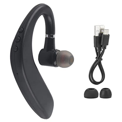 Yoidesu True Wireless Earbuds, Ear Hook Headphones for Business Driving Sport, Bluetooth 5.0 OverEar Stereo Running Earphones with Noise Cancelling, 20-25H Battery, 180mAh