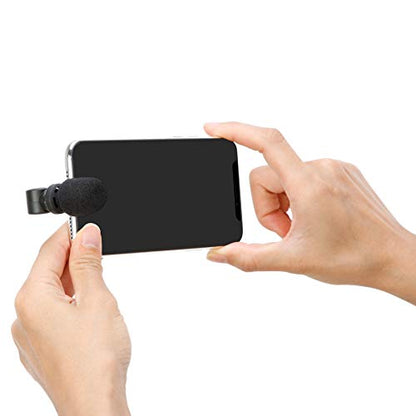 Saramonic SmartMic Di Mini | Ultra-Compact Omnidirectional Condenser Microphone with Lightning for iPhones & iPads - size: Mini Lightning