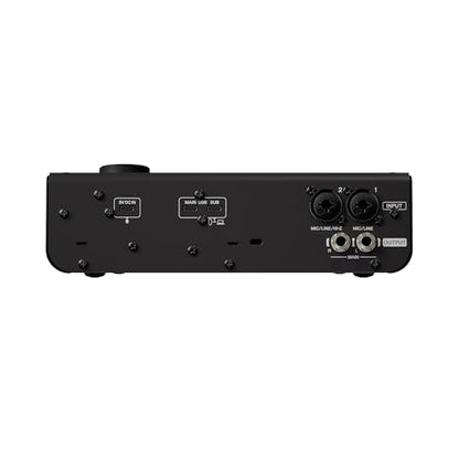 Yamaha URX22 4-In / 2-Out Dual USB-C Audio Interface With Touchscreen, Includes Cubase Al, WaveLab Cast, Basic FX Suite, and Steinberg Plus Software Bundle, Black URX22 B | Includes Touchscreen, Includes Cubase Al, WaveLab Cast, Basic FX Suite, and Steinb