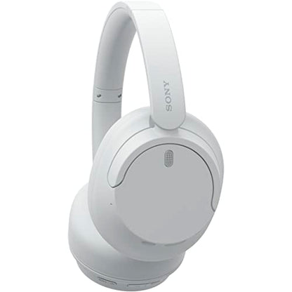 Sony WH-CH720NW Noise Canceling Wireless Bluetooth Headphones - Built-in Microphone - up to 35 Hours Battery Life and Quick Charge - Matte White - color: White