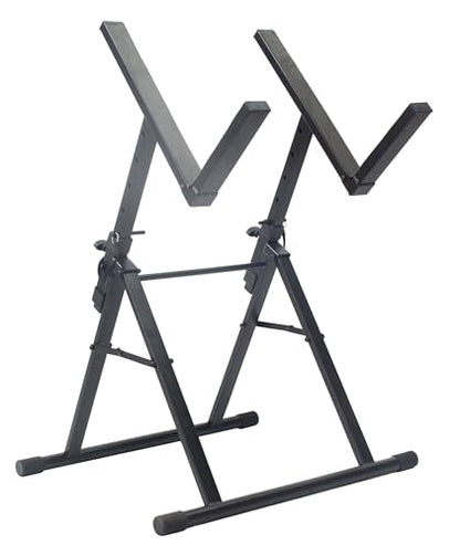 GRIFFIN Guitar Amplifier Stand (Stage-FramePRO Series) – Low Profile Audio Amp Tilt Back Adjustment – Combo PA Speaker Karaoke Monitor Holder – Speaker Cabinet Studio Equipment Platform Riser