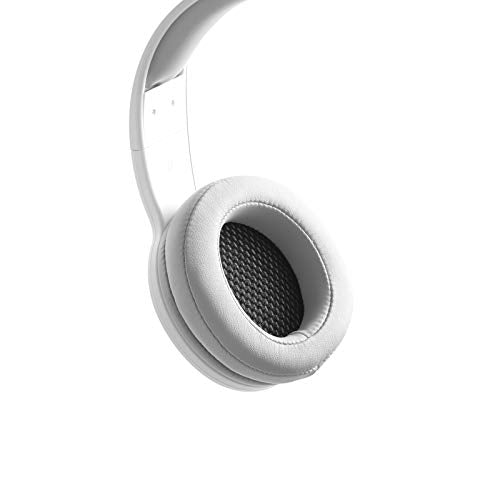 Edifier G4 USB Gaming Headset with Virtual 7.1 Surround Sound, Retractable Boom Microphone, LED Lights Mesh Open Back Adjustable Video Games for PC, Laptop, desktops - White