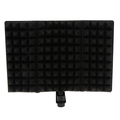Microphone Isolation Shield Broadcast Noise Reduction Equipment Studio Acoustic Soundproofing Panels Wedges Soundproof Microphone Windscreen Foam Cover