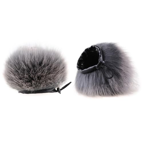 Outdoor Furry Windscreen Windshield Muff for H1n Handy Recorder Microphone Windshield - style: B