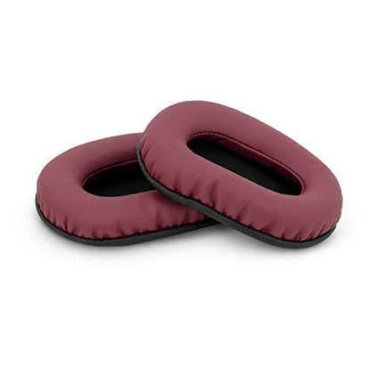 Brainwavz Replacement Earpads for Sony MDR 7506, V6, CD900ST, Memory Foam Ear Pad & Suitable for Other On Ear Headphones, Dark Red - color: Dark Red