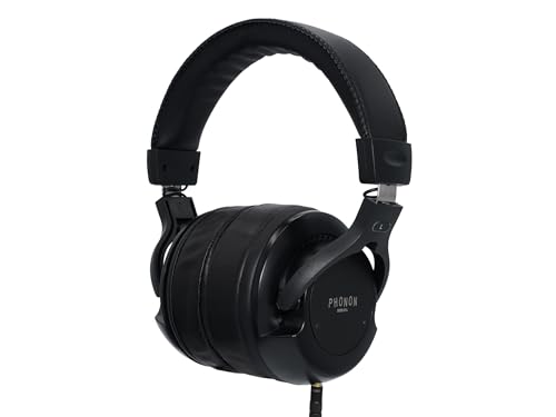 PHONON SMB-01L Professional Studio Monitoring Headphones, Switchable Between Closed and Semi-Open Type