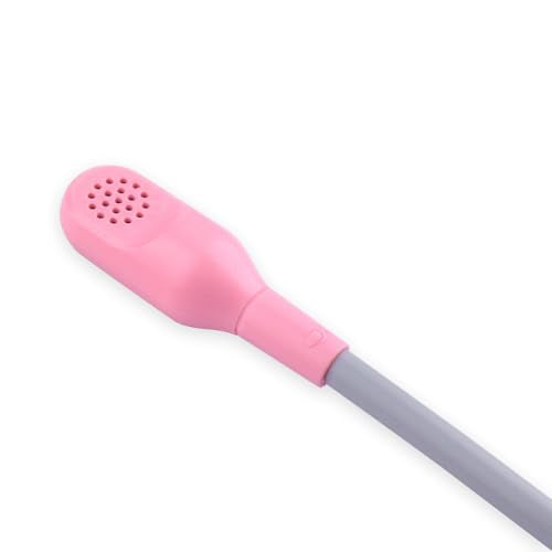 Barracuda X Mic Replacement for Razer Barracuda X Wireless Gaming Headphone,3.5mm Detachable Gaming Microphone Boom (Pink) - color: pink