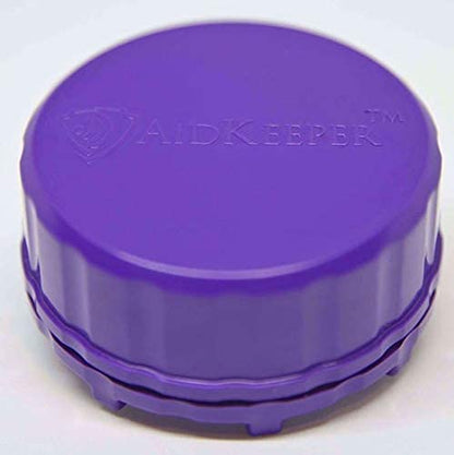 Hearing Device Protection Case - Crush & Water Resistant Hard Case for Storage and Protection of Aids, Batteries, and Other Devices (Purple) - color: Purple
