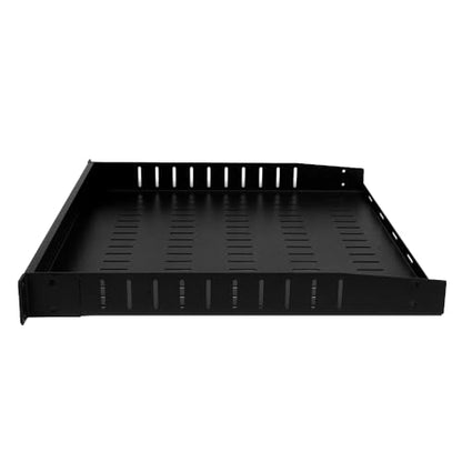 Hidden Audio/Video Rack Shelf with Vents, 1U