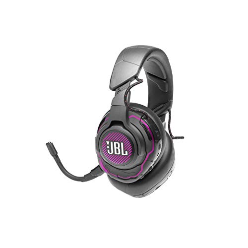 JBL Quantum One - USB wired over-ear professional gaming headset with head-tracking enhanced JBL QuantumSPHERE 360, Active noise cancelling and Hi-Res certified sound (Black)