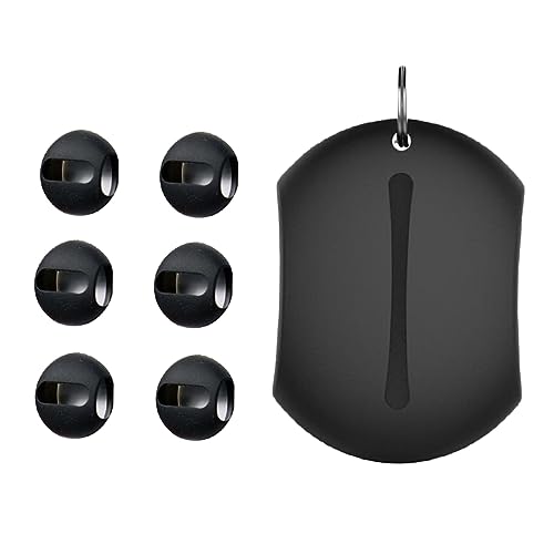 Uonlytech 14pcs Silicone Earphone Sleeve for Earbuds Case Compatible Cover Scratch Easy to Open Charging Box Secure Fit - color: Blackx2pcs, size: 6x4.4x1cmx2pcs