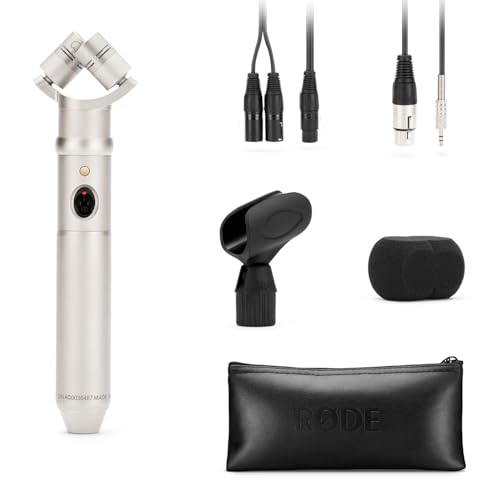 Rode NT4 X Y Stereo Condenser Microphone, Silver - style: 1/2