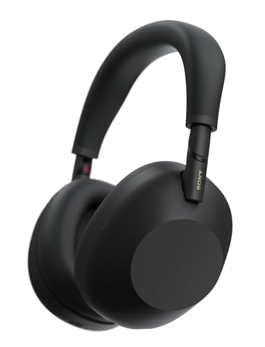 Sony WH-1000XM6 The Best Noise Cancelling Wireless Headphones, Black | HD NC Processor QN3, 12 Microphones, Adaptive NC Optimizer, Mastered by Engineers, Studio-Quality, Up to 30 Hrs of Battery - color: BLACK