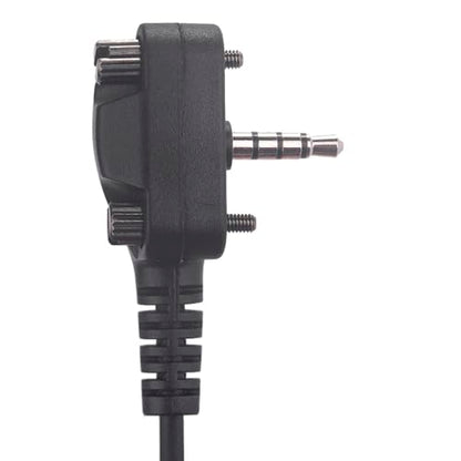 VX-261 Covert Acoustic Tube Earpiece Headset for Motorola Vertex Standard Radio EVX-261 VX-231 EVX-531 EVX-534 VX-180 VX-298 VX-350 VX-351 Radio Walkie Talkie with PTT Mic,2 Pack