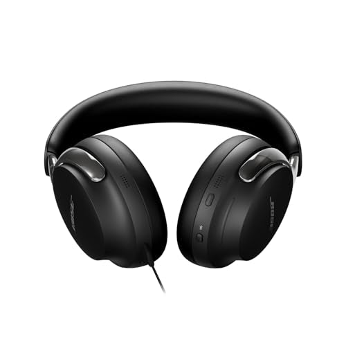 Bose QuietComfort Ultra Bluetooth Headphones (2nd Gen), Wireless Headphones with Spatial Audio, Over Ear Noise Cancelling with Mic, Up to 30 Hours of Play time, Black - color: Black