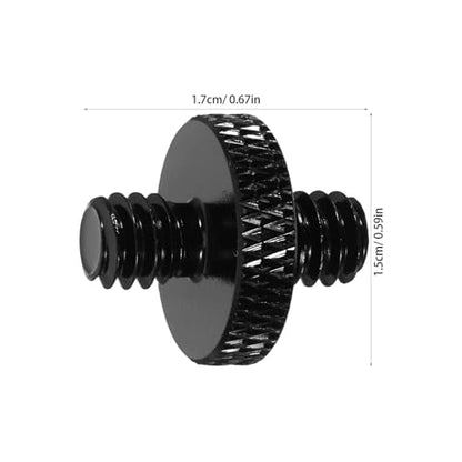 10pcs Microphone Stand Screw Adapter 1 4 Male to 1 4 Male