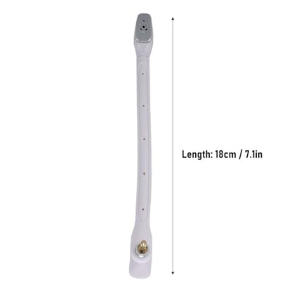 Yunseity 2pcs Replacement Microphones for Astro TR Headset Detachable Boom Mic with Noise Cancelling Clear Sound Gold Plated 3.5mm Plug (White) - color: White