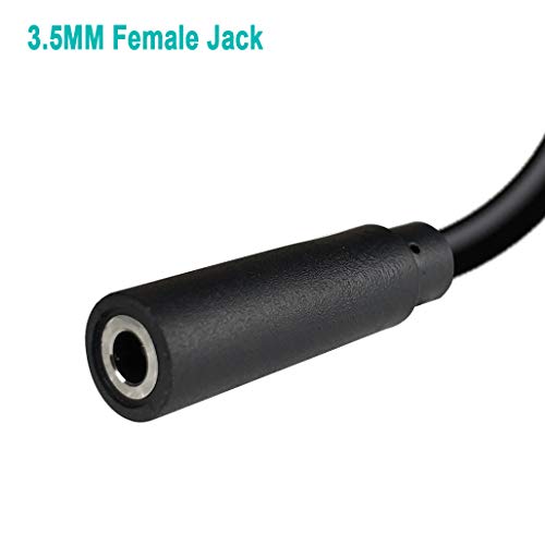 (3팩 교체용 3.5mm 암 잭 - 베어 와이어 오픈 엔드 TRS 3폴 스테레오 0.3cm(1/8인치) 3.5mm 잭 플러그 커넥터 오디오 케이블 헤드폰 헤드셋 이어폰 케이블 수리용