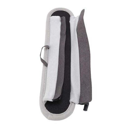 Headband Cover for QC45 QC35 QC25, High Elasticity Breathable Cotton Headband Cover, Zippered Design, Ideal for 2, CloudX (Grey) - color: Grey