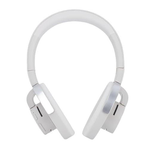 Over Ear Open Back Headphones Wireless BT 6.0 Gaming Headset with Microphones Dual Device Pairing, Breathable Lightweight Adjustable Slider for Music Gaming & Workouts