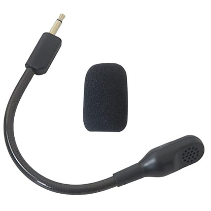 Mic Replacement for Razer BlackShark V2 and V2 Pro Wireless Gaming Headset 3.5mm Detachable Game Boom Microphone with Foam, Black (2026 Upgraded)