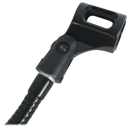 Rockville GN20 20" DJ Gooseneck Microphone Stand with Table Clamp