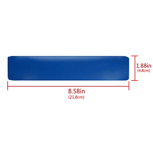 Geekria Protein Leather Headband Pad Compatible with Gold Wireless Stereo Headset PS3, PS4 (CECHYA-0083) Headphones, Replacement Band Repair Part (Blue) - color: Blue